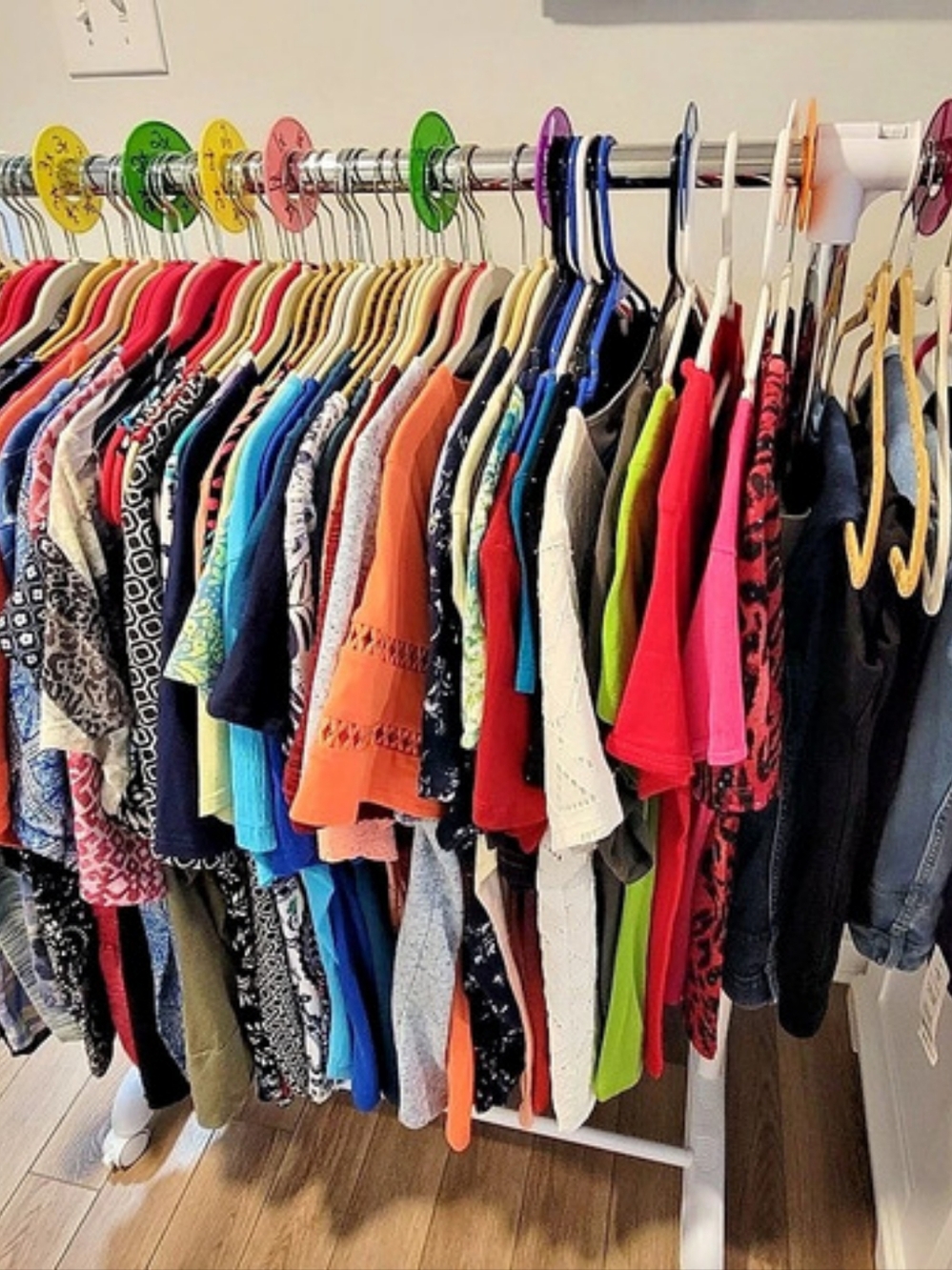 Check Out My Closet- I Will Be Taking Down The Summer Clothes On Wednesday.